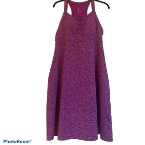 Mondetta  racer back athletic midi dress Sz L